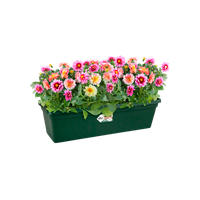 green basics trough 40cm leaf green